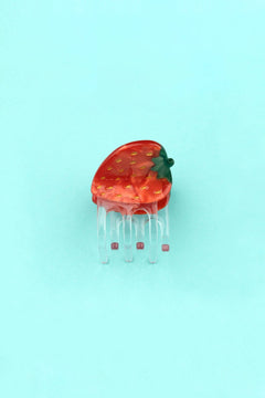 Mini pince à cheveux Fraise | COUCOU SUZETTE