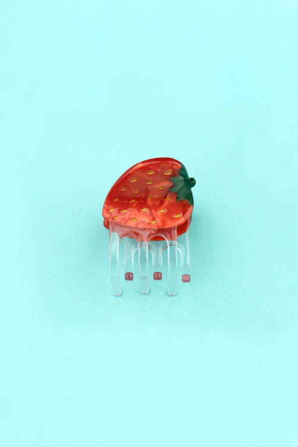 Mini pince à cheveux Fraise | COUCOU SUZETTE