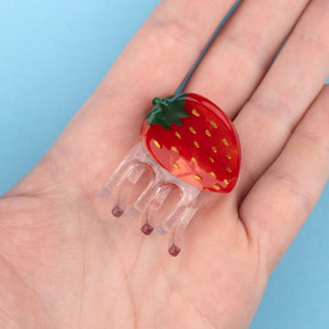 Mini pince à cheveux Fraise | COUCOU SUZETTE
