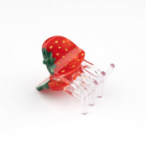 Mini pince à cheveux Fraise | COUCOU SUZETTE