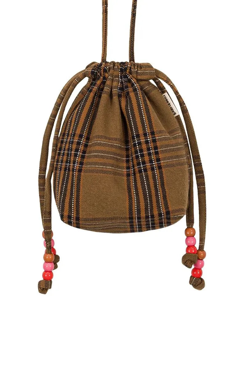 Mini sac 'Billie' Carreaux tartan | ROSE IN APRIL
