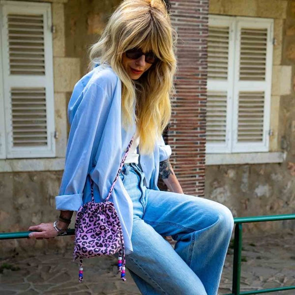 Mini sac 'Billie' Graou Bubble Pink | ROSE IN APRIL