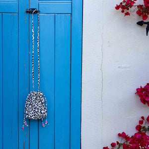 Mini sac 'Billie' Graou Greige | ROSE IN APRIL