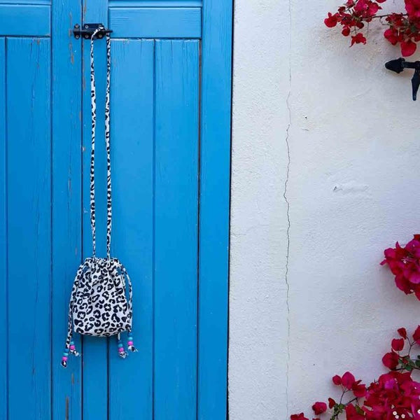 Mini sac 'Billie' Graou Greige | ROSE IN APRIL