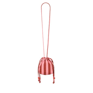 Mini sac 'Billie' Rayures Brick / Pink | ROSE IN APRIL