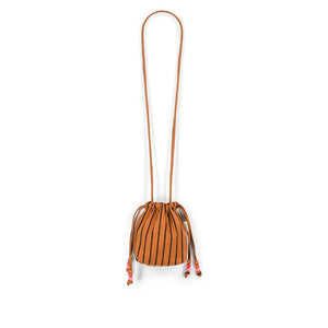 Mini sac 'Billie' Rayures Tennis Ginger | ROSE IN APRIL
