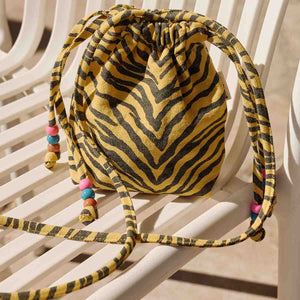 Mini sac 'Billie' Zebrou Bambou | ROSE IN APRIL