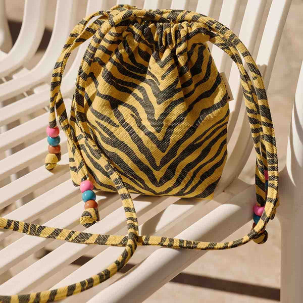 Mini sac 'Billie' Zebrou Bambou | ROSE IN APRIL