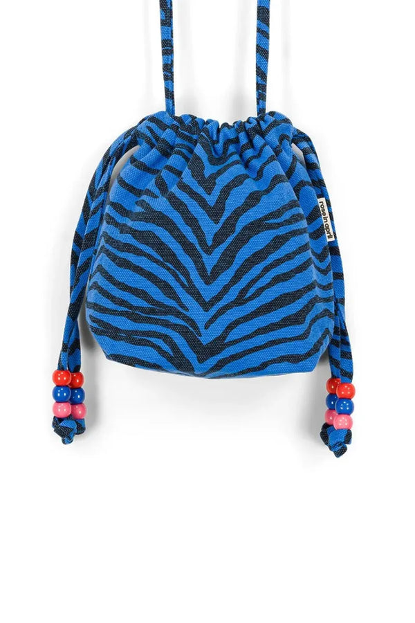 Mini sac 'Billie' Zebrou Greek blue | ROSE IN APRIL