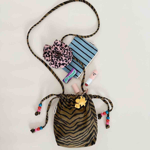 Mini sac 'Billie' Zebrou Olive | ROSE IN APRIL