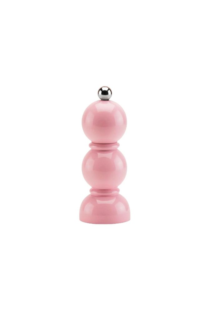 Moulin à sel ou à poivre 'Mini Bob' laqué Pink | ADDISON ROSS