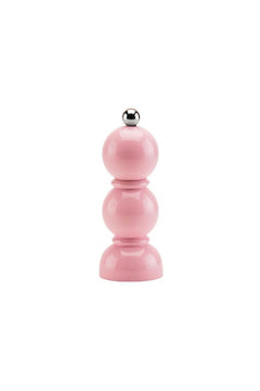 Moulin à sel ou à poivre 'Mini Bob' laqué Pink | ADDISON ROSS