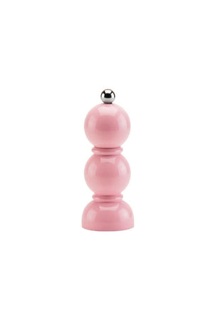 Moulin à sel ou à poivre 'Mini Bob' laqué Pink | ADDISON ROSS