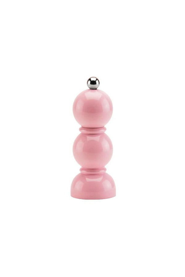 Moulin à sel ou à poivre 'Mini Bob' laqué Pink | ADDISON ROSS