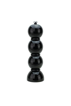 Moulin à sel ou à poivre 'Bobbin' laqué Black | ADDISON ROSS