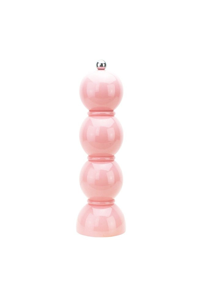 Moulin à sel ou à poivre 'Bobbin' laqué Pink | ADDISON ROSS