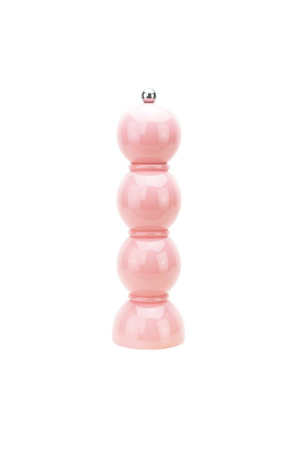 Moulin à sel ou à poivre 'Bobbin' laqué Pink | ADDISON ROSS
