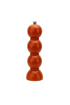 Moulin à sel ou à poivre 'Bobbin' laqué Orange | ADDISON ROSS