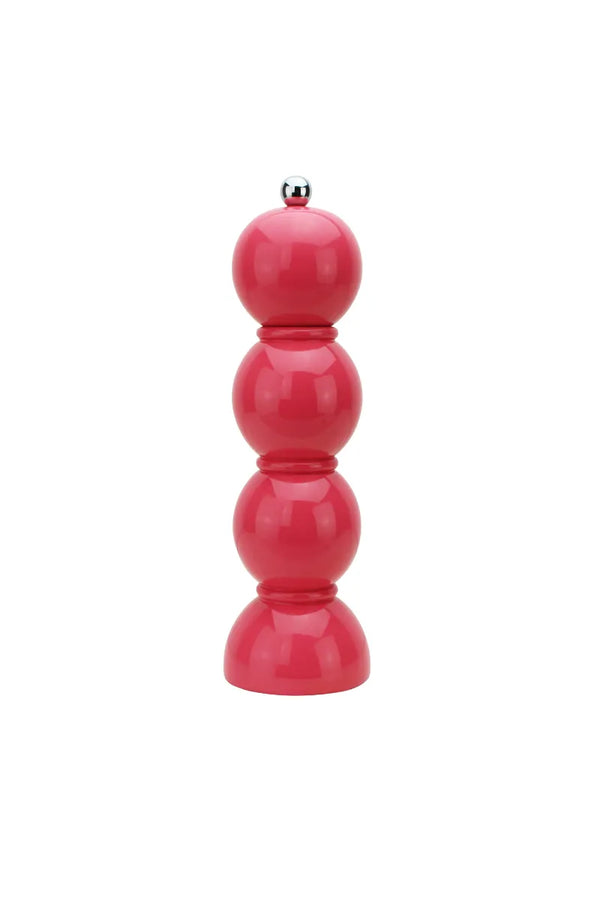 Moulin à sel ou à poivre 'Bobbin' laqué Watermelon pink | ADDISON ROSS