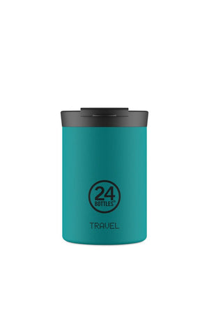 Mug isotherme Travel Tumbler en inox 'Atlantic bay' | 24 Bottles