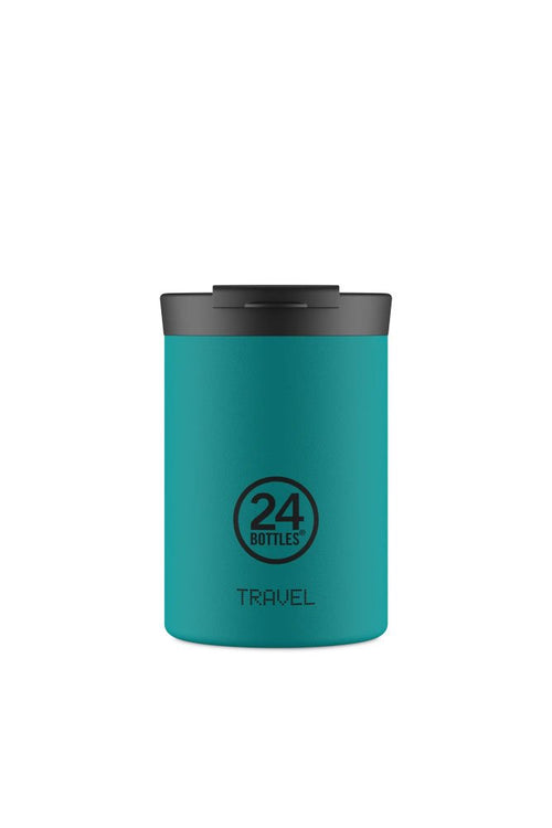 Mug isotherme Travel Tumbler en inox 'Atlantic bay' | 24 Bottles
