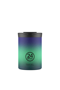 Mug isotherme Travel Tumbler en inox 'Borealis' | 24 Bottles