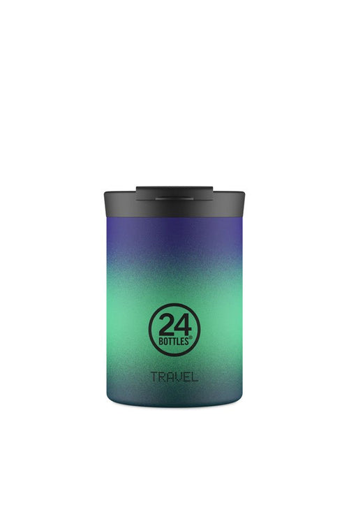 Mug isotherme Travel Tumbler en inox 'Borealis' | 24 Bottles