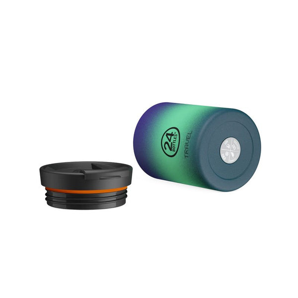 Mug isotherme Travel Tumbler en inox 'Borealis' | 24 Bottles