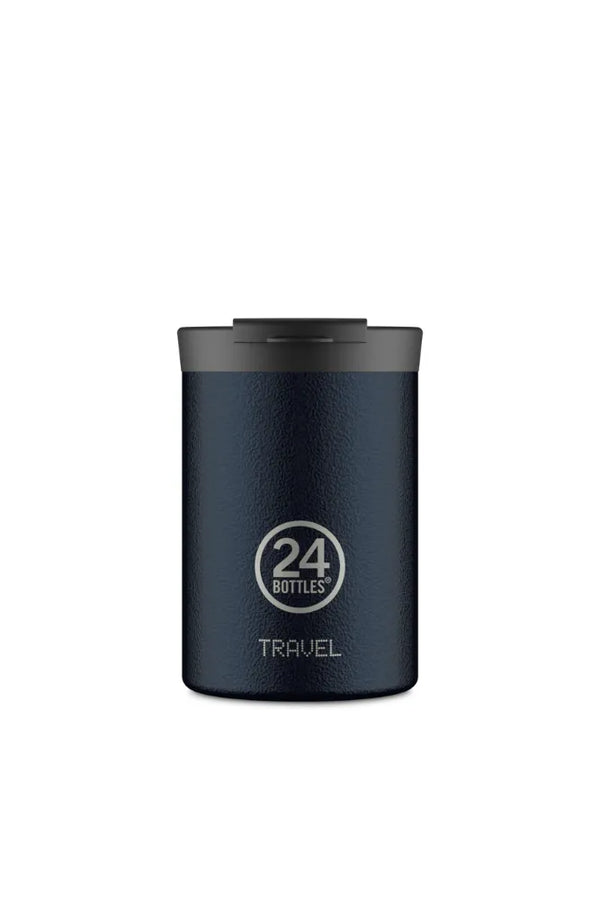 Mug isotherme Travel Tumbler en inox 'Deep blue' | 24 BOTTLES