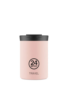 Mug isotherme Travel Tumbler en inox 'Dusty pink' | 24 BOTTLES