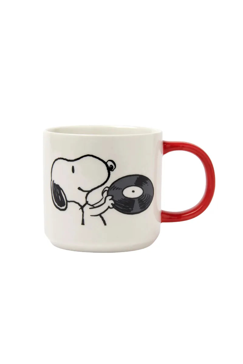 Mug Snoopy 'Music is life' Vinyl | PEANUTS X MAGPIE