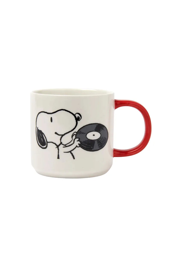 Mug Snoopy 'Music is life' Vinyl | PEANUTS X MAGPIE