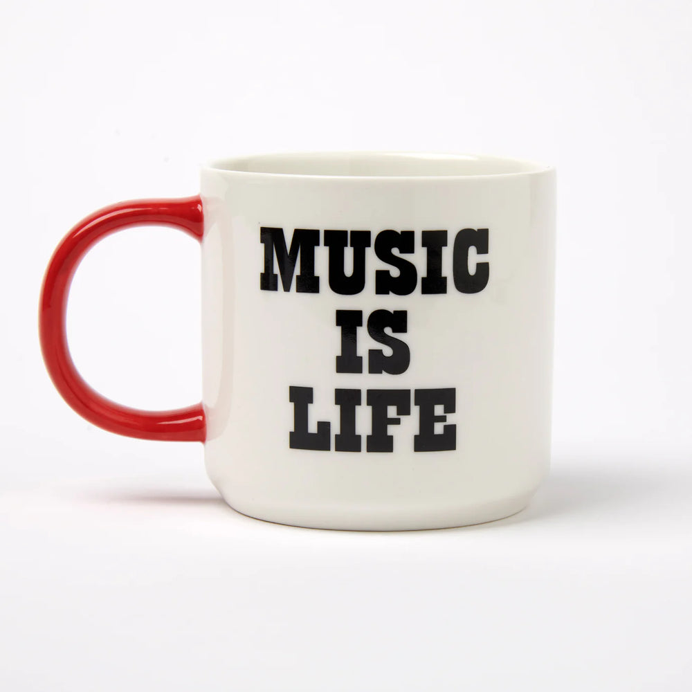 Mug Snoopy 'Music is life' Vinyl | PEANUTS X MAGPIE