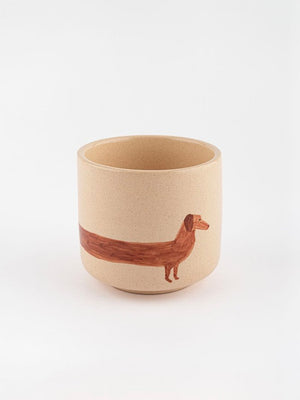 Tasse Teckel marron | NACH BIJOUX