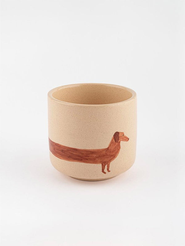 Tasse Teckel marron | NACH BIJOUX