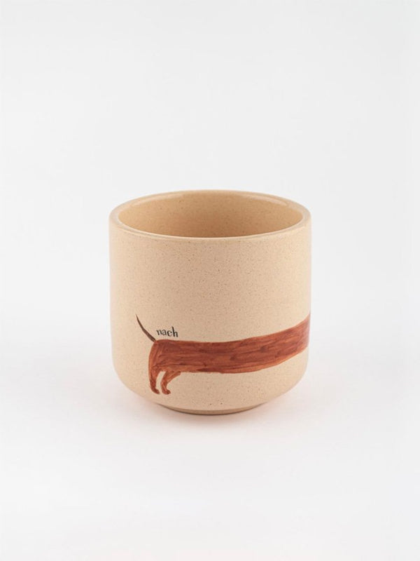 Tasse Teckel marron | NACH BIJOUX