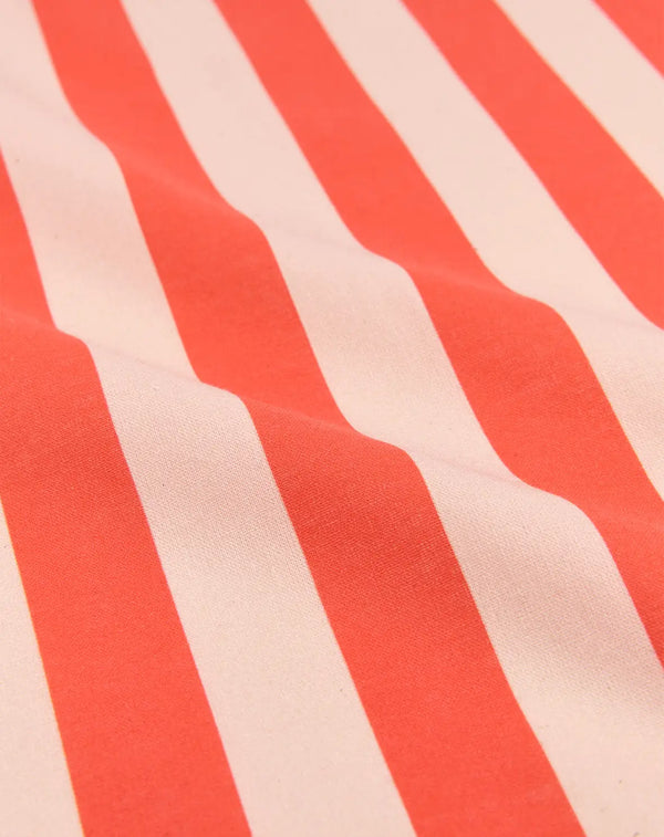 Nappe rectangulaire 150x250cm 'Red stripes' | NOBODINOZ