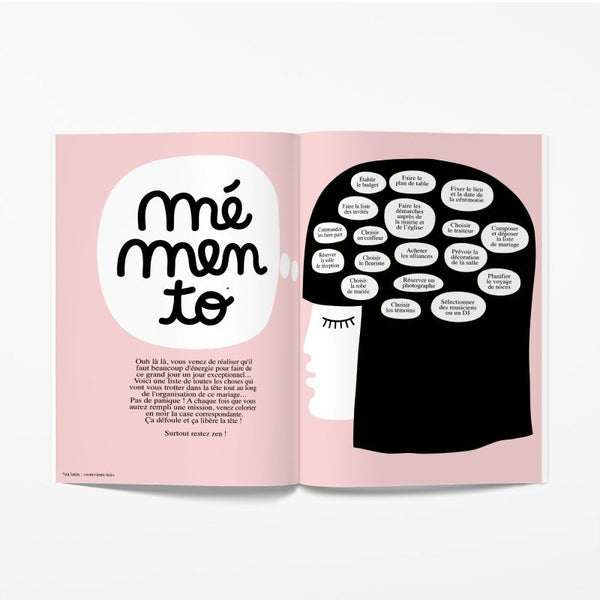 Livre à remplir 'Oh my god je me marie !' | MINUS ÉDITIONS