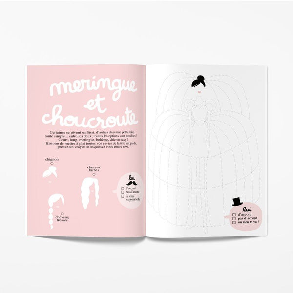 Livre à remplir 'Oh my god je me marie !' | MINUS ÉDITIONS