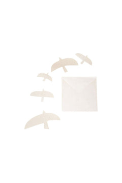 Oiseaux de mer papier naturel | MUSKHANE