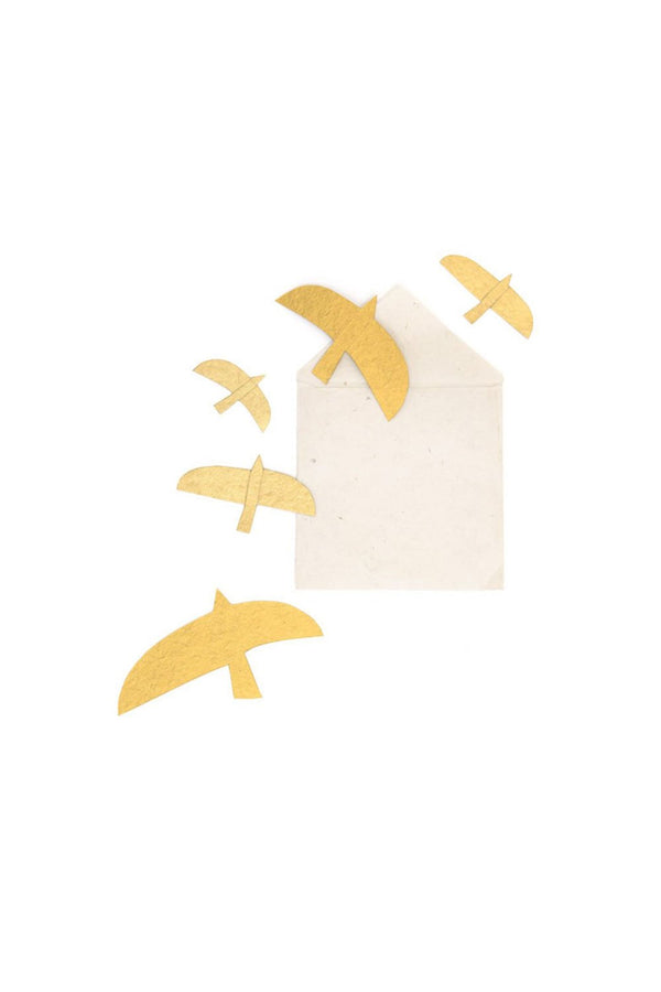 Oiseaux de mer papier noir | MUSKHANE