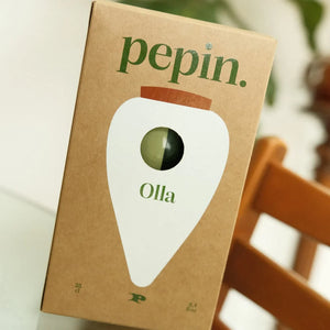 Olla Rayé vert et vert | PEPIN