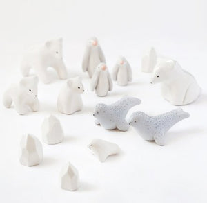 Ours Blanc assis | DODO TOUCAN