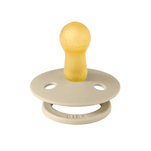 Pack de 2 Tétines rondes en latex 'Colour' Vanilla / Peach | BIBS