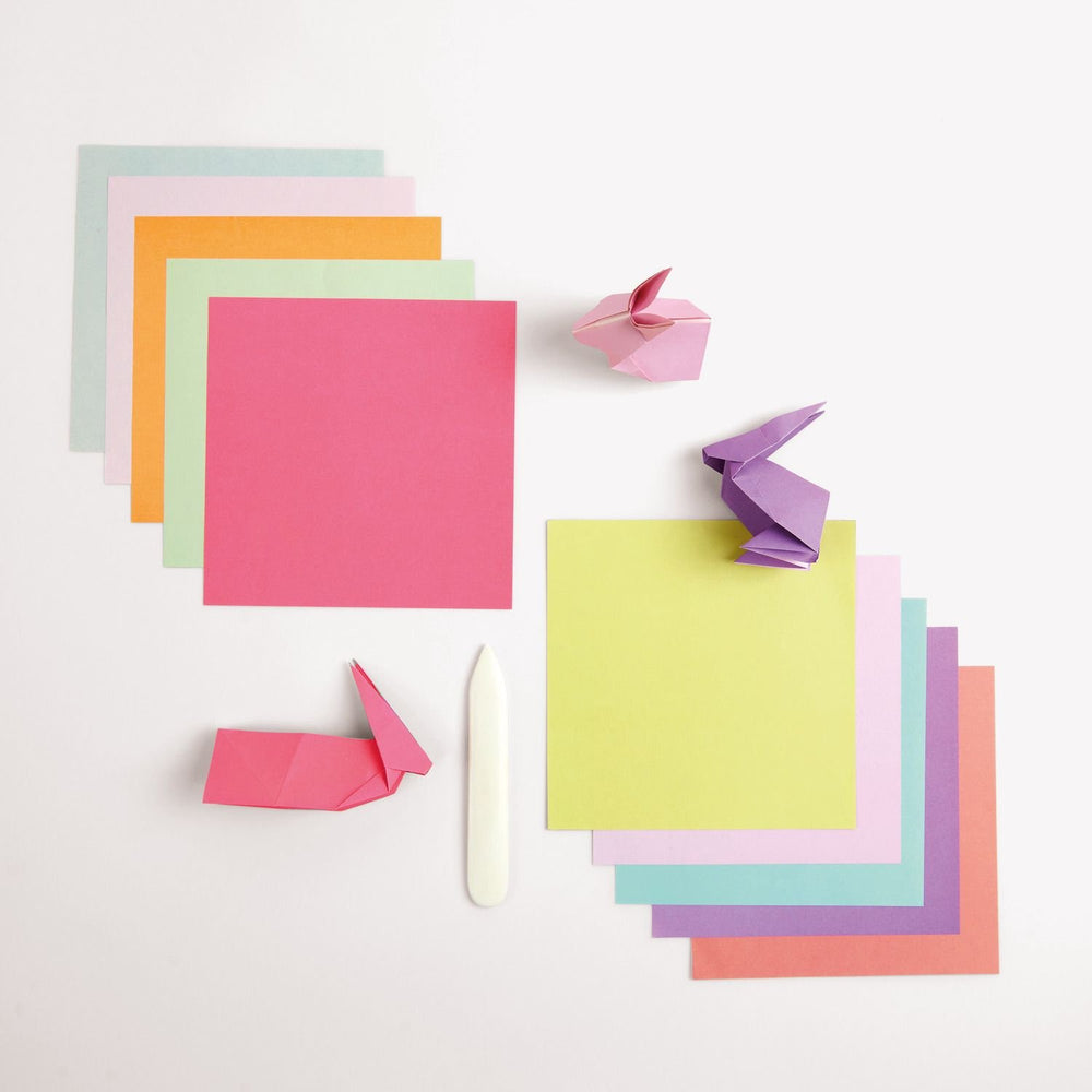 Papier origami 'Duo Color Pastel' 100 feuilles 15x15cm | RICO DESIGN