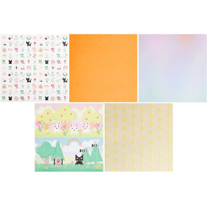 Papier origami 'Pixels' 50 feuilles 15x15cm | RICO DESIGN