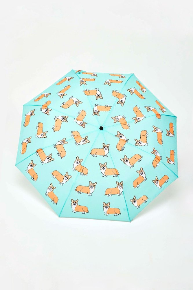 Parapluie Corgi Menthe | ORIGINAL DUCKHEAD X COUCOU SUZETTE