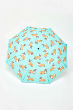 Parapluie Corgi Menthe | ORIGINAL DUCKHEAD X COUCOU SUZETTE