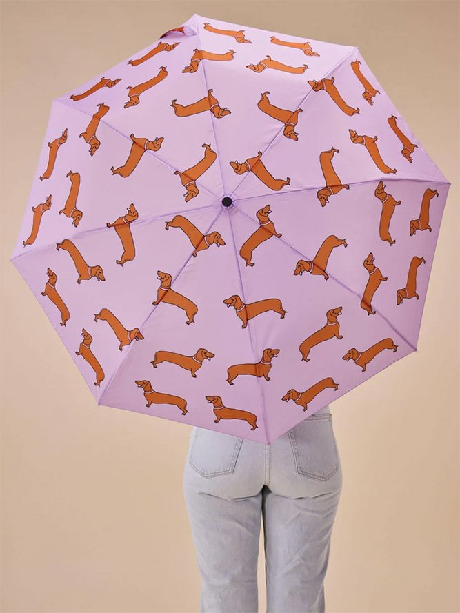 Parapluie Teckel Lilas | ORIGINAL DUCKHEAD X COUCOU SUZETTE