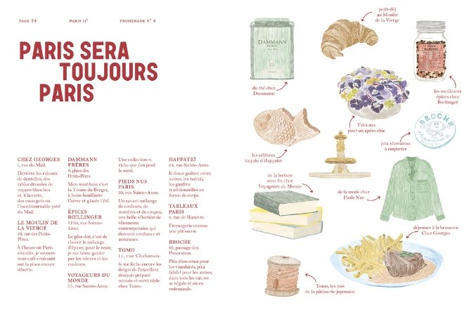 Livre 'Paris Chéri' Address Book - Zoé De Las Cases | HACHETTE